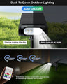 EZVALO Color Changing Solar Spot Lights