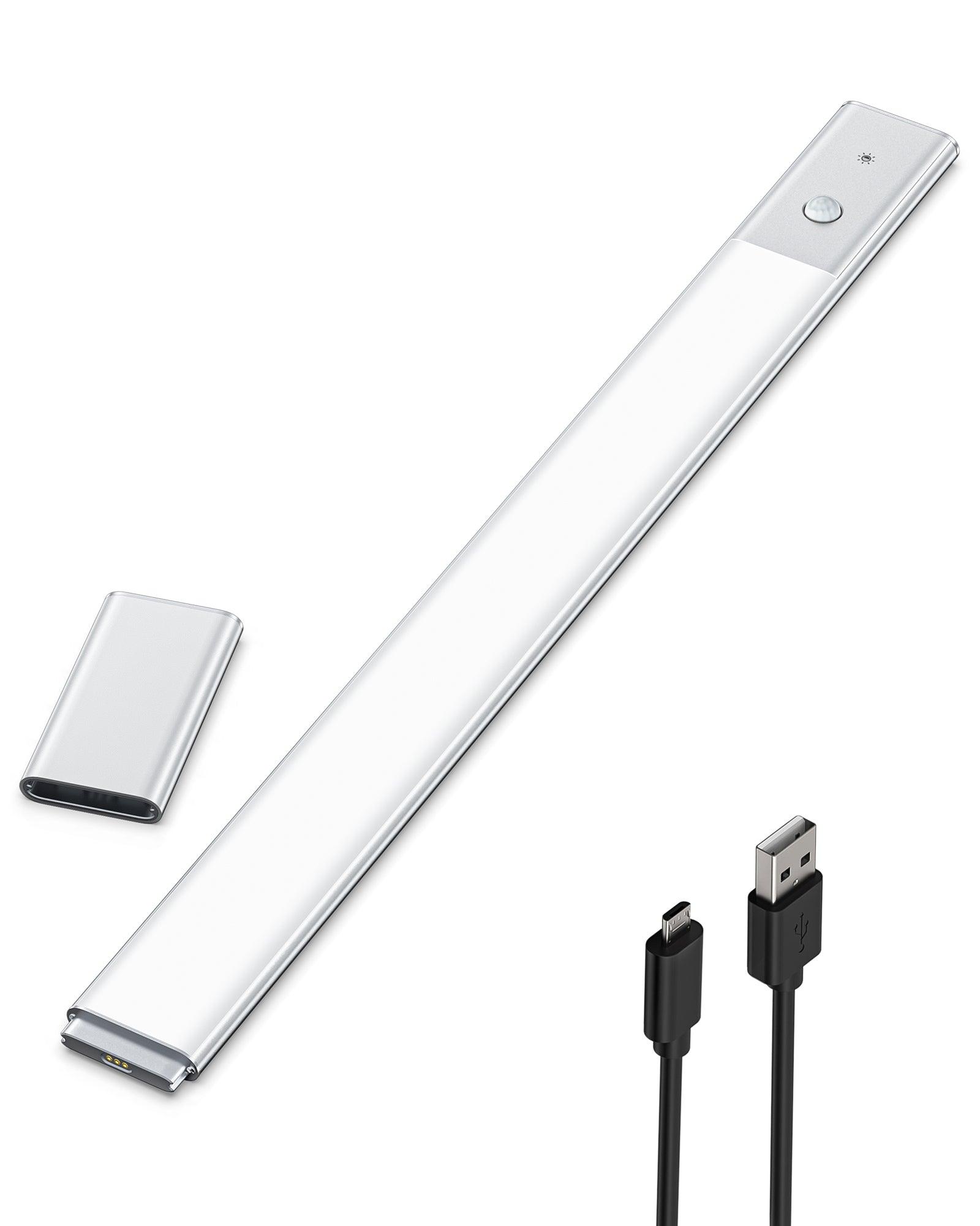 EZVALO Under Cabinet Lights, LED Closet Light Wireless USB 5 Pack, Cool  White